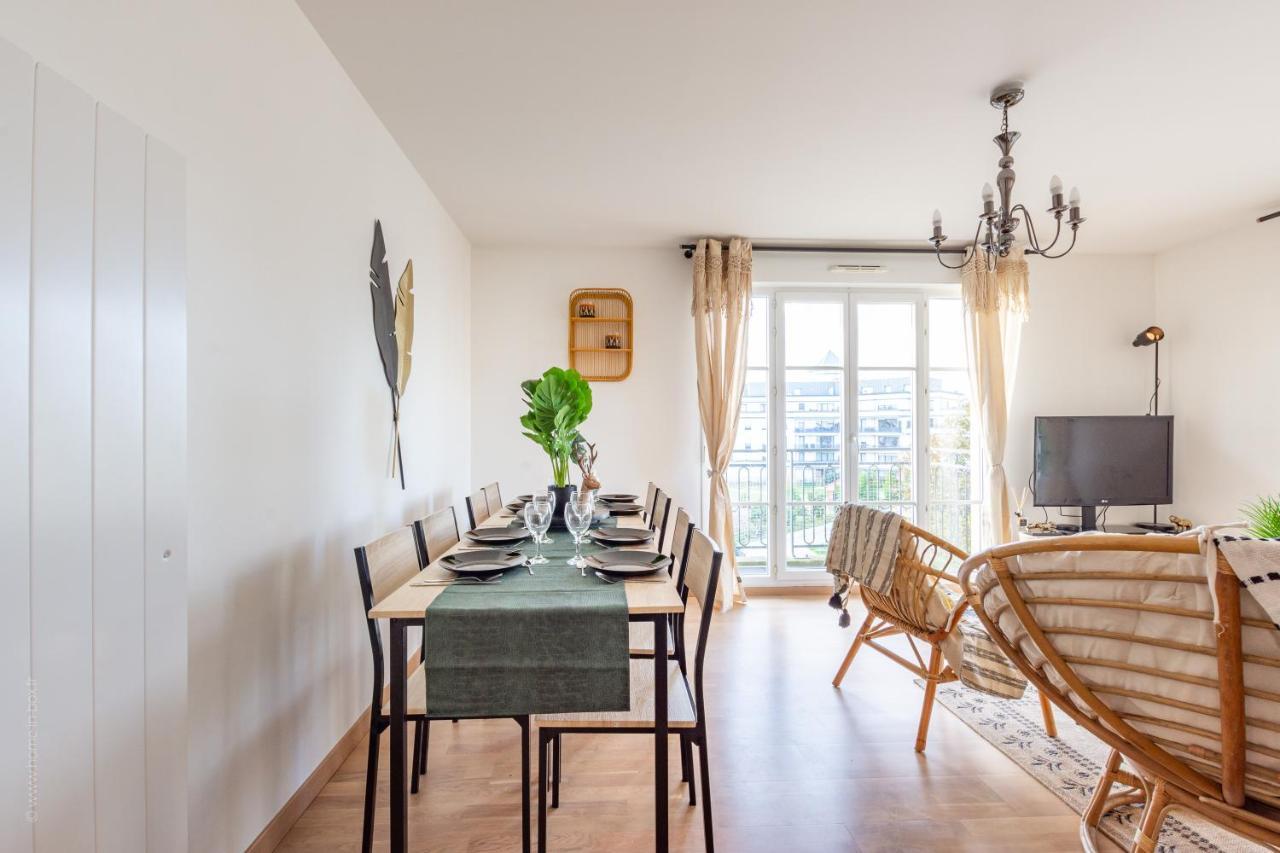 Luxe Flat For 7 - Fairytale Factory Apartment Bussy-Saint-Georges Bagian luar foto
